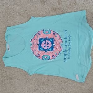 Simple Southern muscle tee